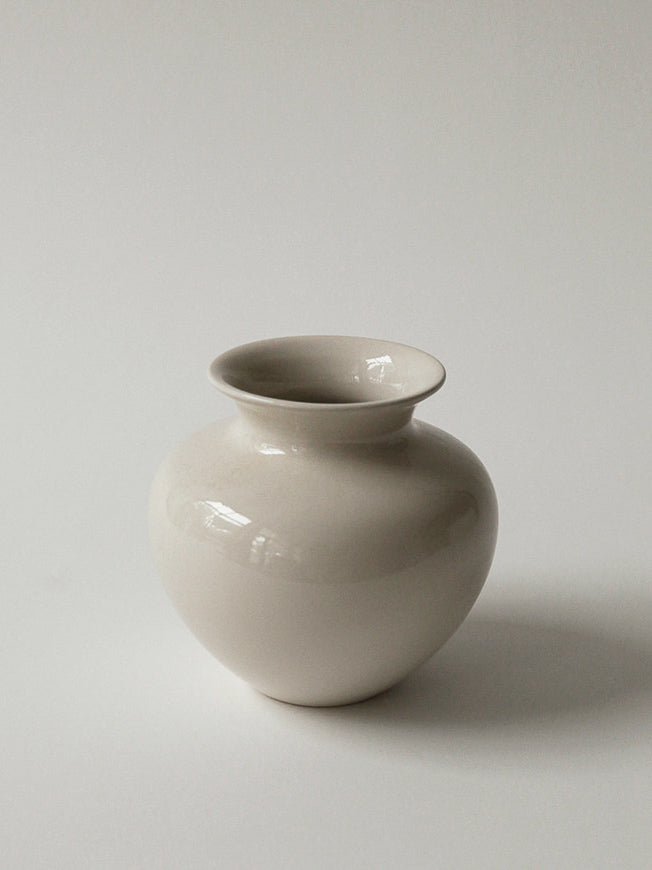 Round vase - Sand