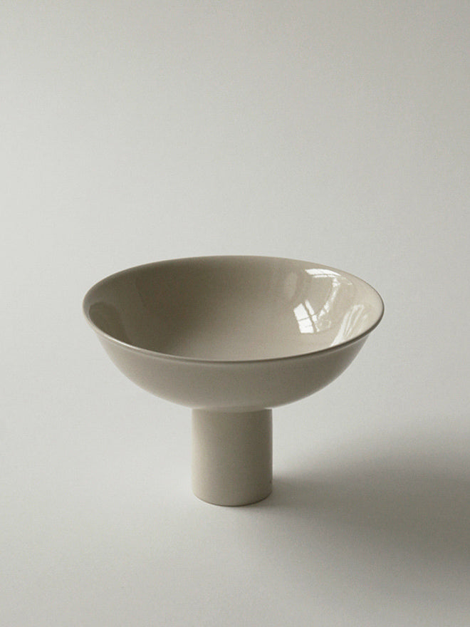 Pedestal Bowl - Sand