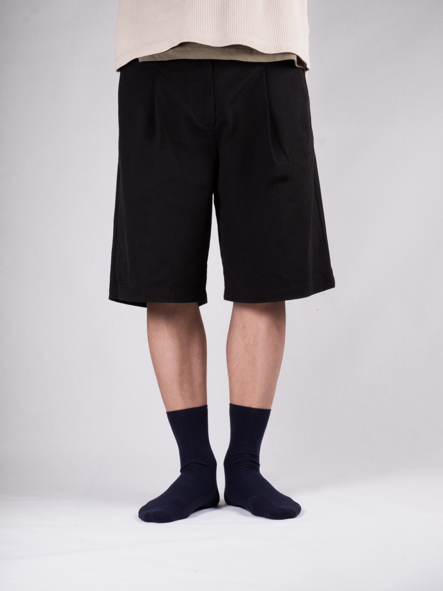 Fine ribbed socks - Navy