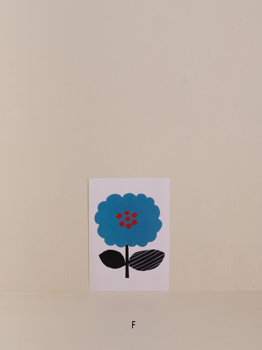 Paper plants postcards (15types)