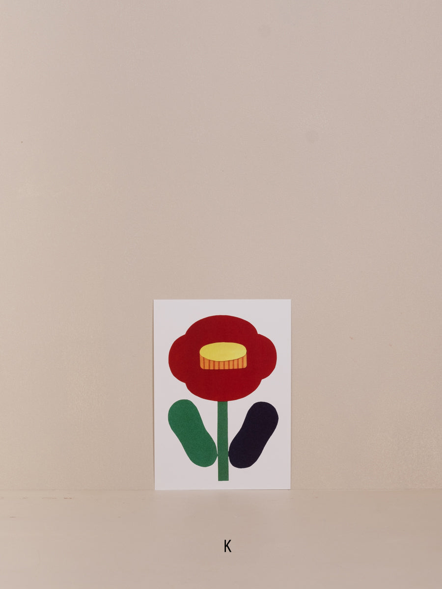 Paper plants postcards (15types)