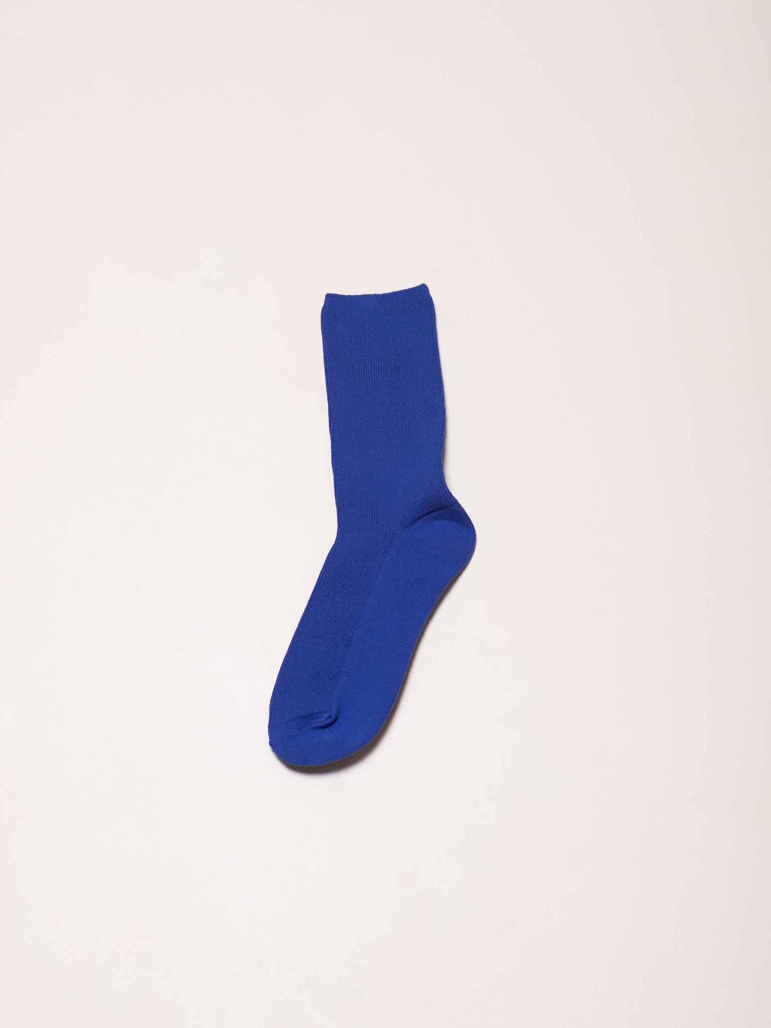 Unisex colour cotton 1x1 ribbed socks