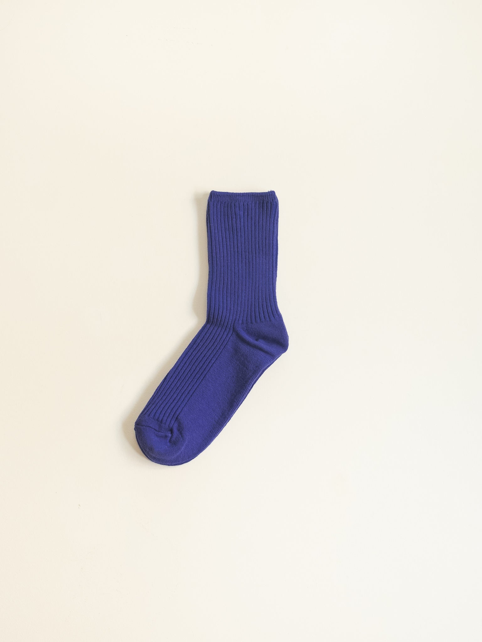 Unisex primary colour cotton 2x2 ribbed  socks
