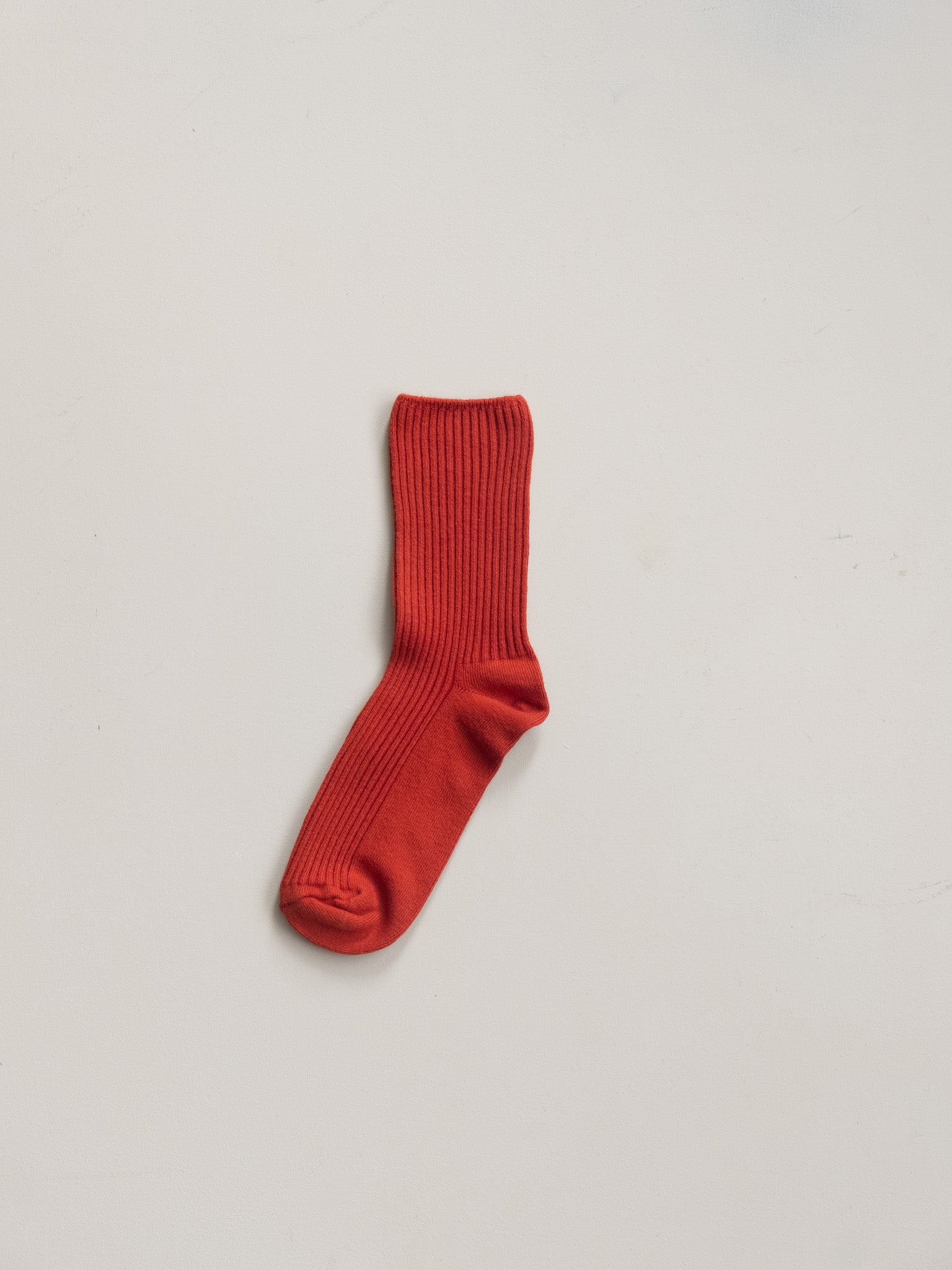 Unisex primary colour cotton 2x2 ribbed  socks