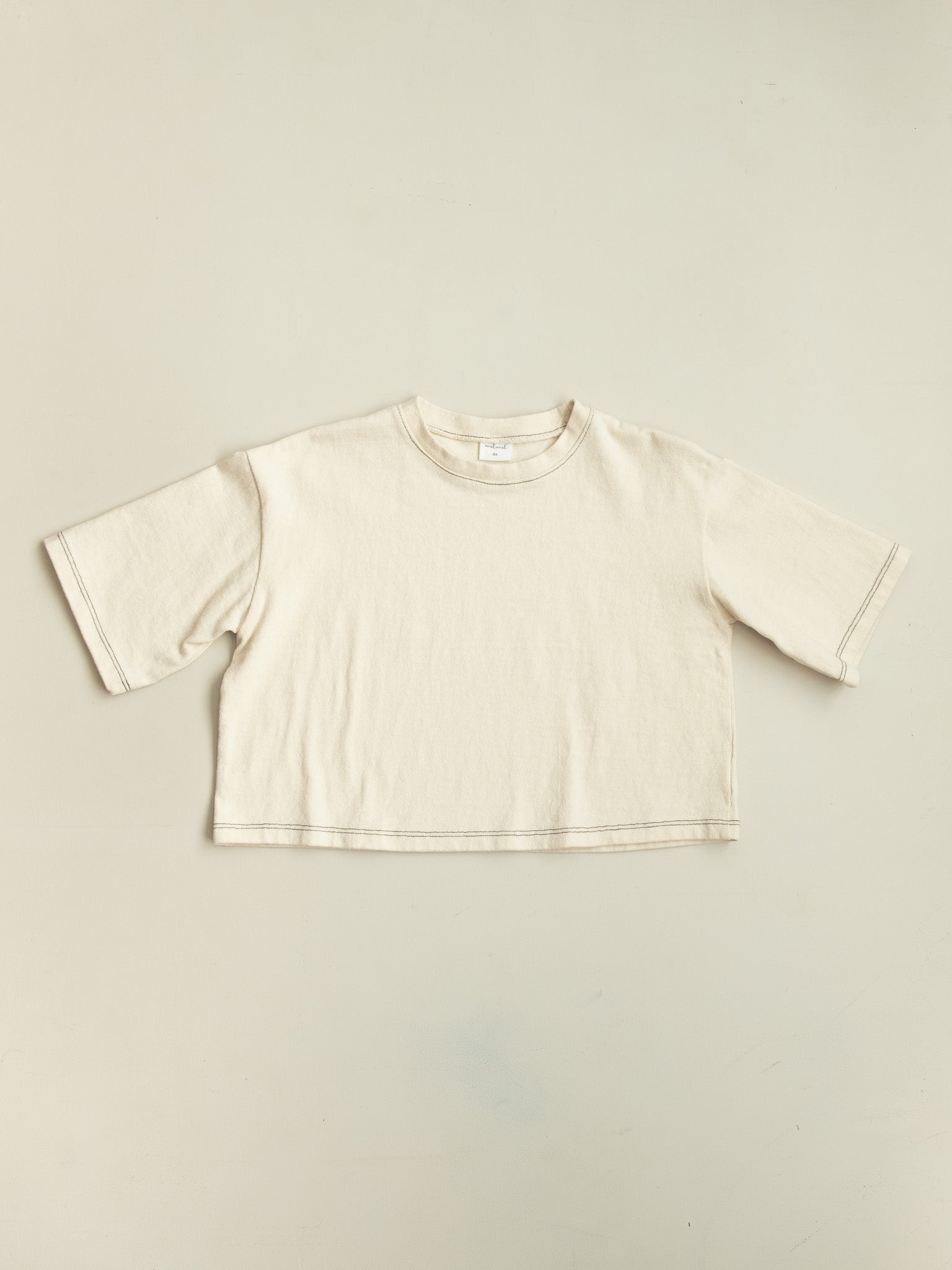 Boxy Tee no.2 - Ecru