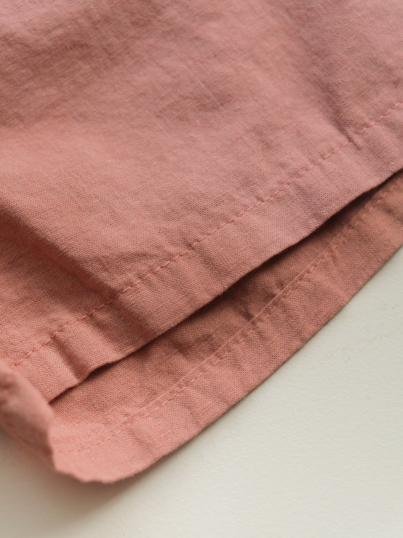 Linen short- Indian Pink