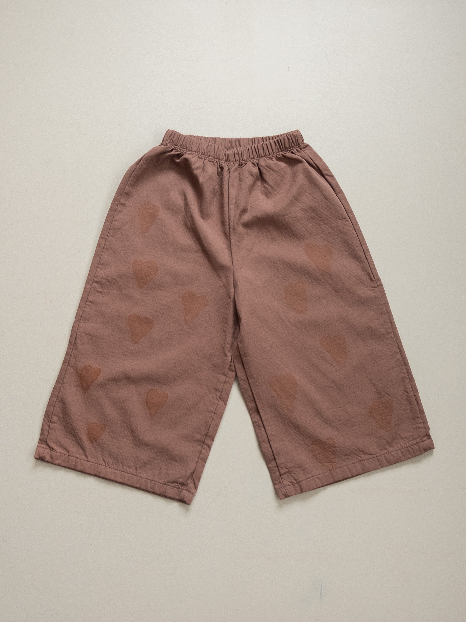 Wide trousers no.2 - Dusty Pink - Special Collaboration with Ryder Jones - Hearts and Starfish