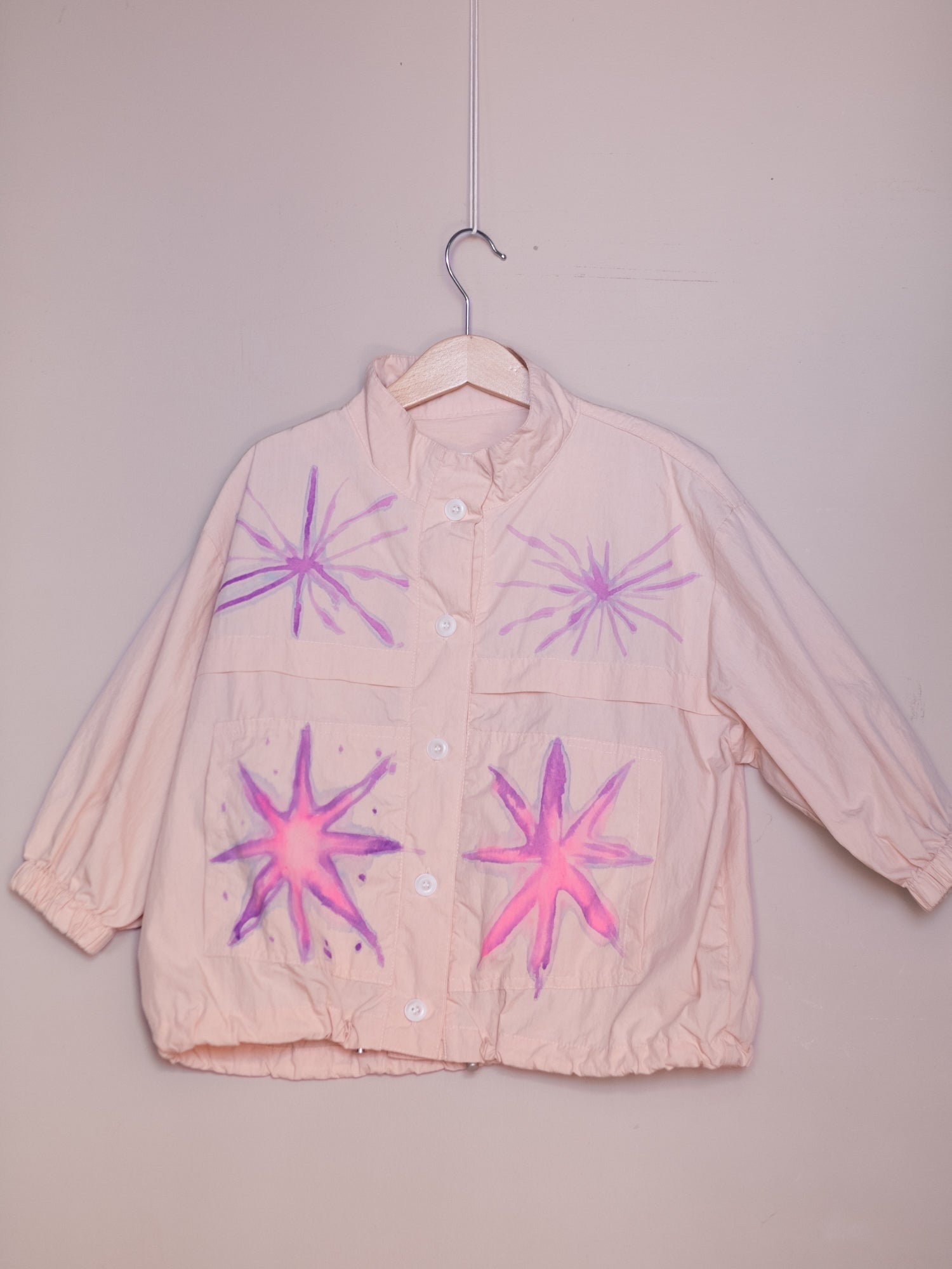 Ryder Jones X Common Garden Windproof jacket - Peach