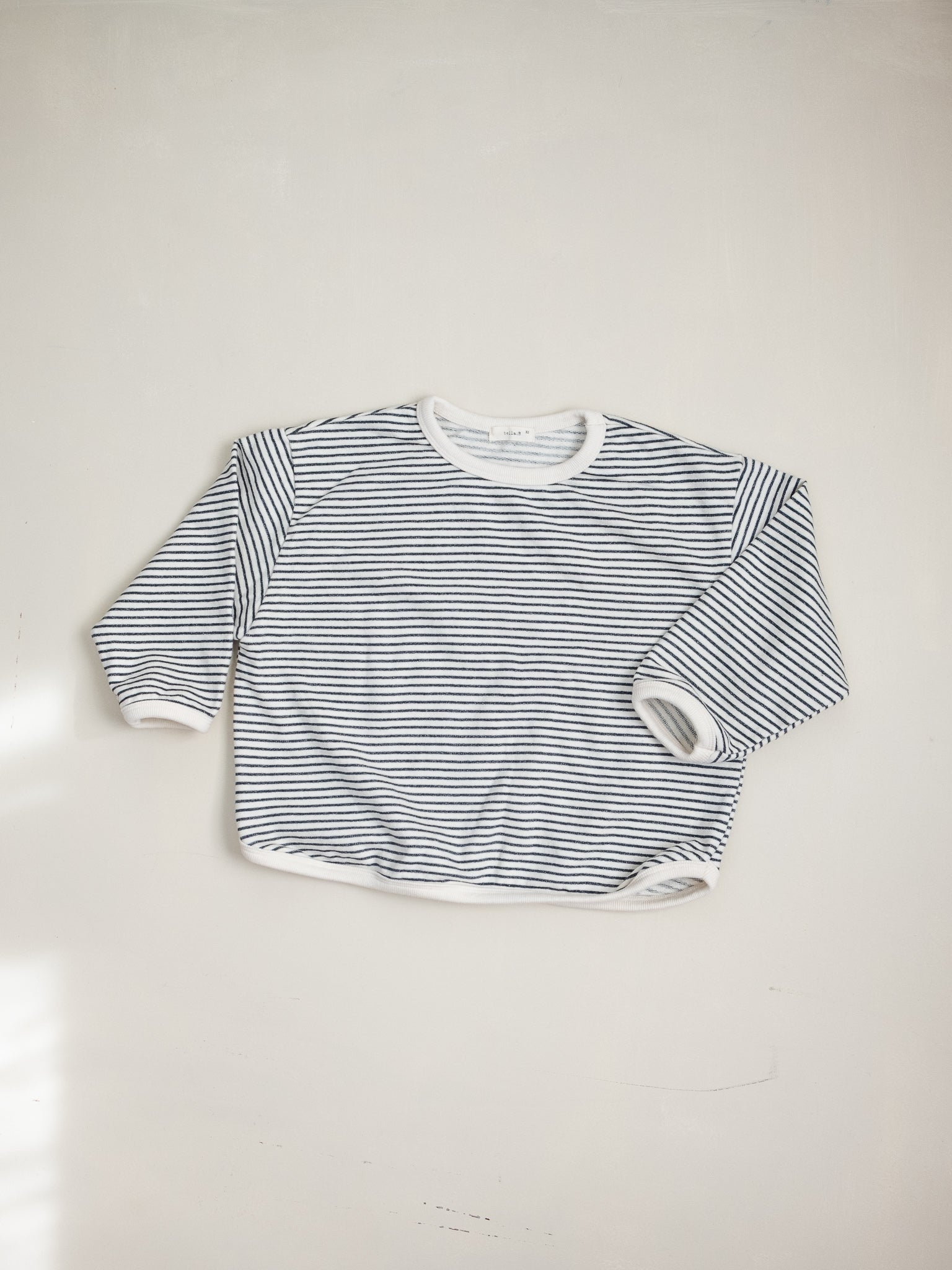 Everyday Jumper - Charcoal Stripe