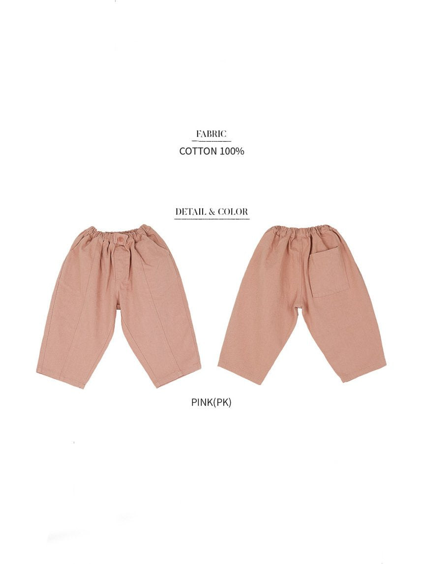 Cotton drill trousers