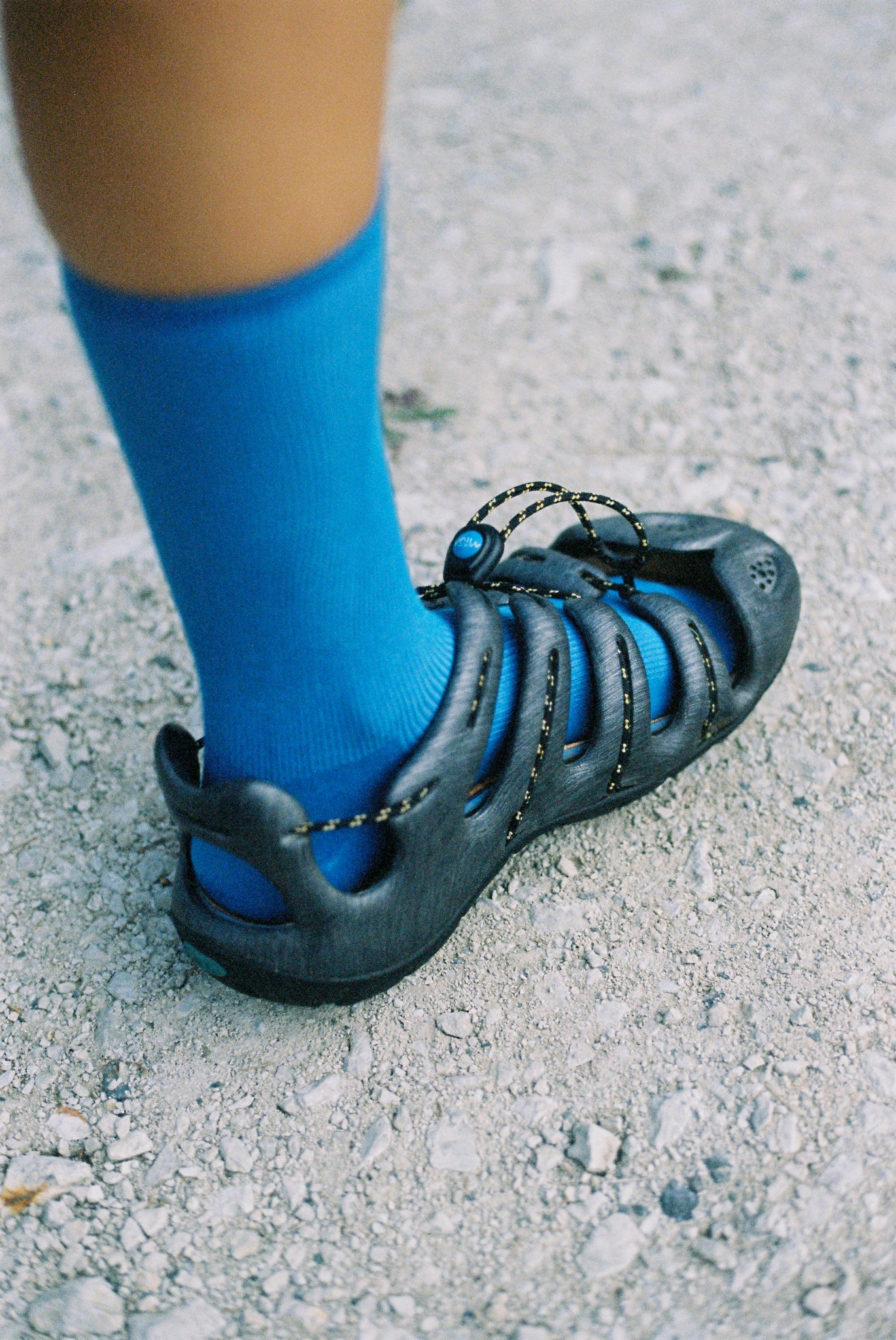 Fine ribbed socks - Classic Blue