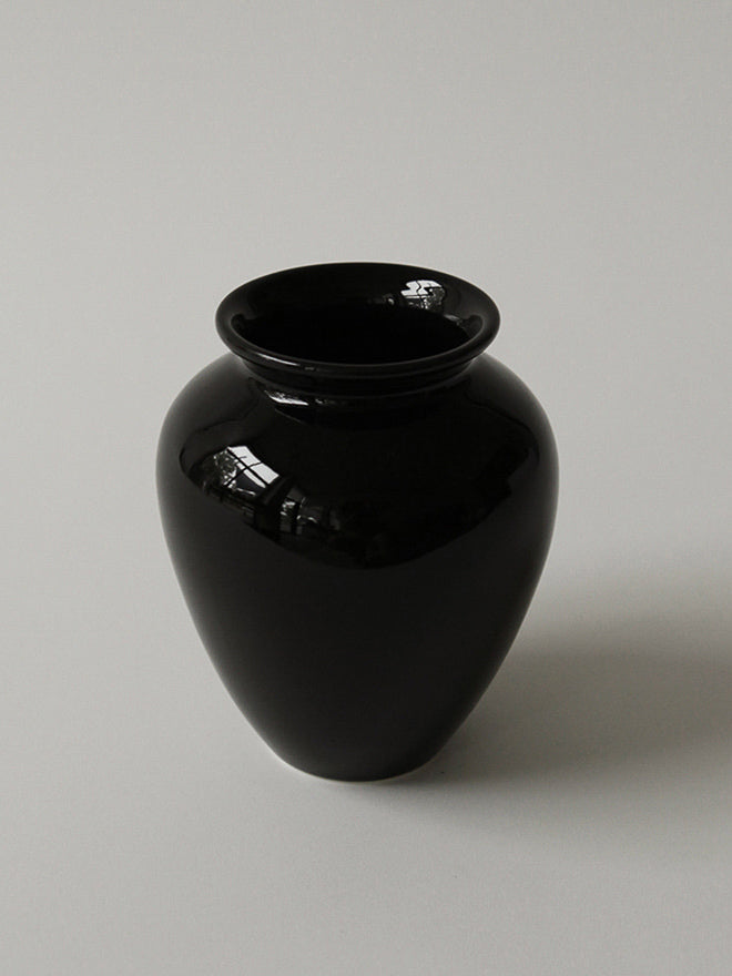 Jar vase - Onyx